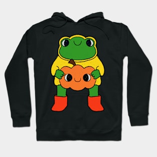 Mr Frog Has Been Pumpkin Picking Hoodie